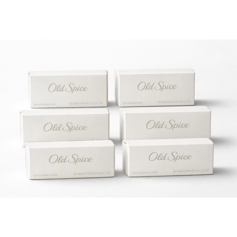 6 Pack Old‎ Spice Swagger Deodorizing Soap Bars 3.17 oz Each New